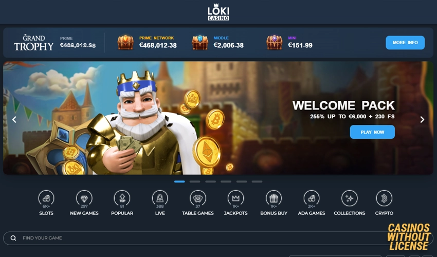 Loki casino Bonuses and promotions