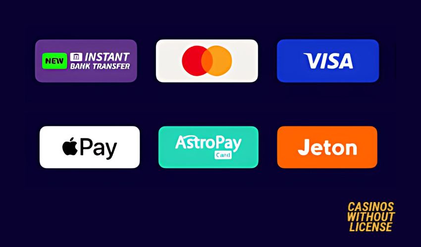 Slot Cloud Casino Payment Methods