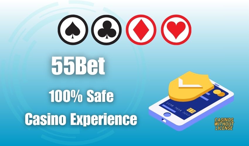 55Bet Casino Review Safety features