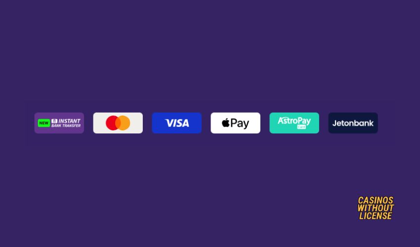 Slotwish Casino Payment Methods