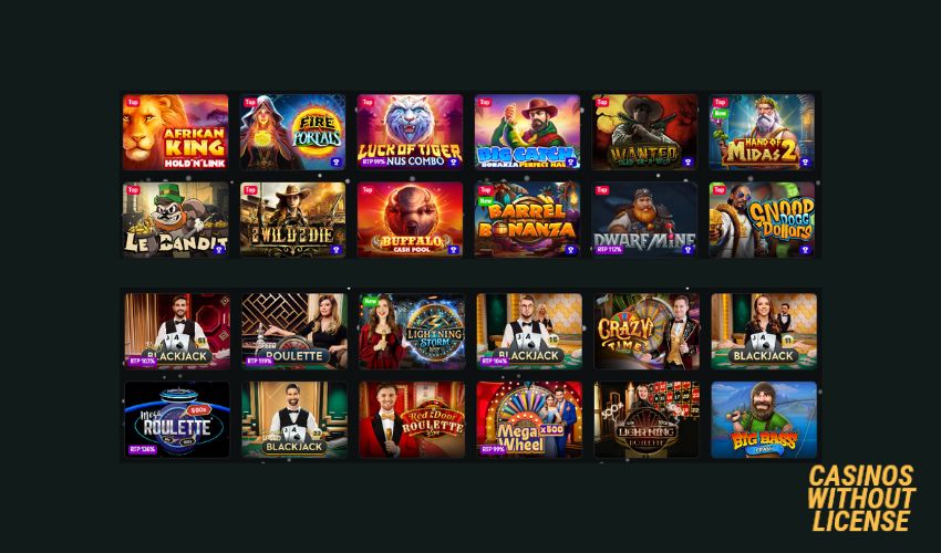 Jettbet Casino Games