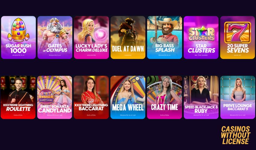 Review of Casino Games at Fastslots